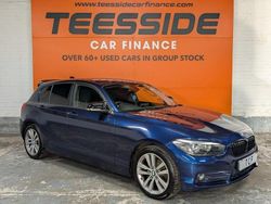 Blue Used 2017 BMW 118 Sport Line Hatchback | £6,828 (Fair price)