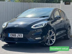 Black Used 2018 Ford Fiesta ST-Line X Hatchback | £6,894 (Expensive)