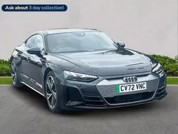 Black Used 2022 Audi e-tron GT quattro Comfort Sedan | £45,574 (Fair price)