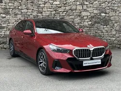 Red Used 2024 BMW 520 M Sport | £38,449 (Fair price)