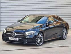 Black Used 2019 Mercedes CLS350 AMG line Coupe | £20,995 (Good price)