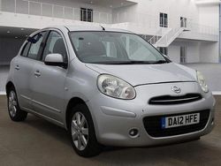 Silver Used 2012 Nissan Micra Acenta Hatchback | £4,199 (Good price)