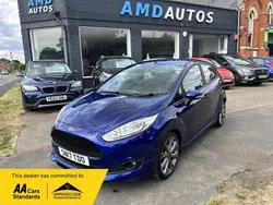 Blue Used 2017 Ford Fiesta ST-Line Hatchback | £5,995 (Good price)