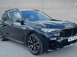 Black Used 2021 BMW X7 M Sport SUV | £55,990 (Good price)
