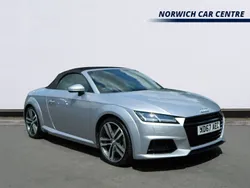 Silver Used 2018 Audi TT Roadster S-Line Cabriolet | £21,995 (Super price)