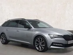Grey Used 2020 Skoda Superb SportlinePlus Estate | £18,070 (Fair price)