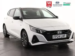 White Used 2024 Hyundai i20 N Line Hatchback | £17,299 (Fair price)