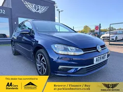 Blue Used 2019 VW Golf VII Match Hatchback | £11,995 (Fair price)