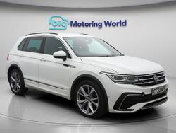 White Used 2022 VW Tiguan R-line SUV | £23,200 (Fair price)