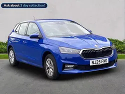 Blue Used 2025 Skoda Fabia SE Hatchback | £16,934 (Fair price)