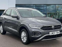 Grey Used 2023 VW T-Roc Life SUV | £20,629 (Fair price)