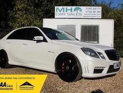 White Used 2013 Mercedes E63 AMG AMG Sedan | £22,995