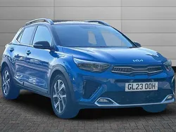 Azure blue with black roof Used 2023 Kia Stonic 2 SUV | £16,995 (A bit pricey)