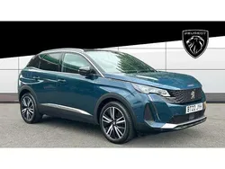 Blue Used 2022 Peugeot 3008 Premium SUV | £19,054 (Fair price)