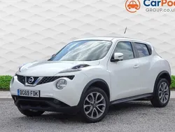 White Used 2019 Nissan Juke 360º SUV | £9,490 (Fair price)