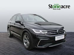 Black Used 2023 VW Tiguan R-line Edition SUV | £27,258 (Fair price)