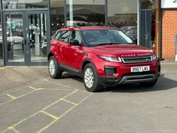Red Used 2017 Land Rover Range Rover evoque SE Estate | £14,995 (Expensive)