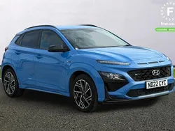 Blue Used 2022 Hyundai Kona N Line SUV | £13,999 (Fair price)
