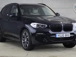 Black Used 2020 BMW X3 M Sport SUV | £28,900 (Fair price)
