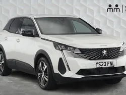 White Used 2023 Peugeot 3008 Active+ SUV | £16,936 (Fair price)