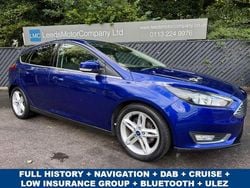 Blue Used 2018 Ford Focus Titanium Hatchback | £7,995 (Good price)