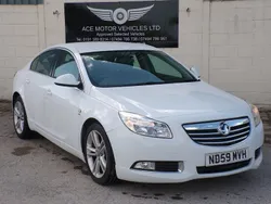 White Used 2009 Vauxhall Insignia SRi Sedan | £2,499 (Fair price)