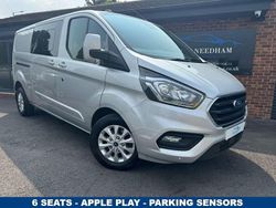 Silver Used 2021 Ford Transit Custom Limited Van | £13,990 (Expensive)