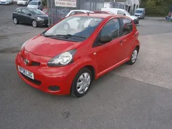 Red Used 2009 Toyota Aygo Hatchback | £2,295 (Fair price)