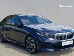 Black Used 2024 BMW 520 M Sport Sedan | £38,888 (Good price)
