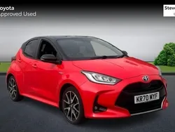 Orange Used 2020 Toyota Yaris Hybrid Edition Hatchback | £15,509 (A bit pricey)