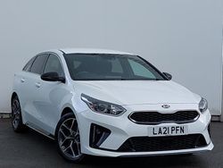 White Used 2021 Kia ProCeed GT-Line Hatchback | £15,698 (Fair price)