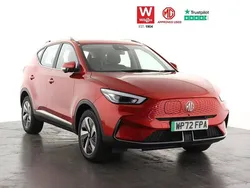 Red Used 2022 MG ZS Trophy Sedan | £17,499 (Fair price)