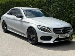Silver Used 2018 Mercedes C220 Edition Sedan | £13,490 (Fair price)