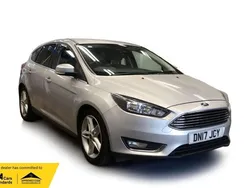 Silver Used 2017 Ford Focus Titanium Hatchback | £5,570 (Fair price)