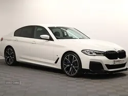 White Used 2022 BMW 530 M Sport Sedan | £33,995 (Fair price)