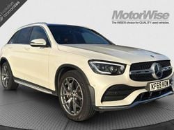 White Used 2019 Mercedes GLC300 AMG Line Premium Estate | £25,995 (Expensive)