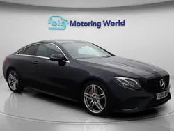 Blue Used 2019 Mercedes E350 AMG line Coupe | £22,700 (Good price)