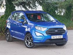 Blue Used 2022 Ford Ecosport ST-Line SUV | £13,298 (Fair price)