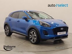 Blue Used 2025 Ford Puma Titanium Hatchback | £20,995 (Fair price)