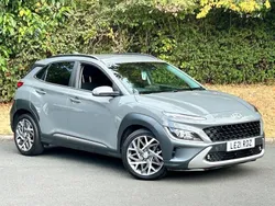 Grey Used 2021 Hyundai Kona Premium SUV | £16,995 (Fair price)