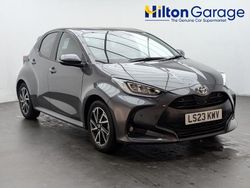 Grey Used 2023 Toyota Yaris Hybrid Design Hatchback | £16,850 (Good price)