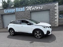 White Used 2018 Peugeot 3008 GT-line Hatchback | £11,750 (Expensive)