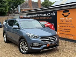 Blue Used 2016 Hyundai Santa Fe Premium SUV | £13,284 (Fair price)