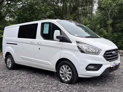 White Used 2021 Ford Transit Custom Limited Van | £18,171 (Expensive)
