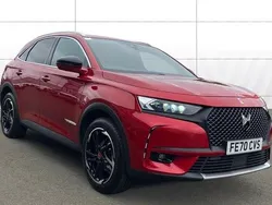 Red Used 2021 DS Automobiles DS7 Crossback Performance SUV | £13,549 (Fair price)