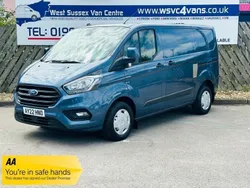 Blue Used 2022 Ford Transit Custom Trend | £13,995 (Good price)