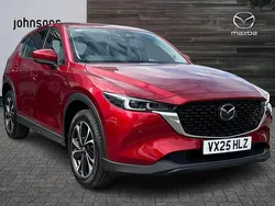 Red Used 2025 Mazda CX-5 Exclusive-Line SUV | £29,417 (A bit pricey)