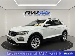 White Used 2020 VW T-Roc SE SUV | £16,427 (Fair price)