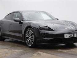 Black Used 2021 Porsche Taycan Performance Package Sedan | £36,950 (Fair price)