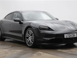 Black Used 2021 Porsche Taycan Performance Package Sedan | £36,950 (Good price)